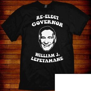 Blazing Saddles T-shirt Re-elect Gov Parody